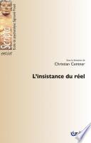 L'insistance du réel