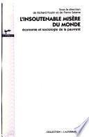 L'insoutenable misère du monde