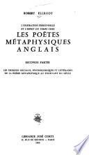 L'inspiration personnelle et l'esprit du temps chez les poètes métaphysiques anglais