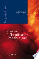 L'insuffisance rénale aiguë