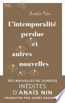 L'intemporalité perdue et autres nouvelles