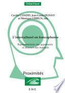 L'interculturel en francophonie