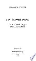 L'intériorité d'exil