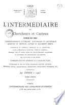 L'Intermédiaire des chercheurs & curieux