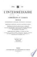 L'Intermédiaire des chercheurs & curieux