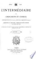 L'intermédiaire des chercheurs et curieux