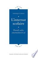 L'internat scolaire