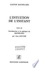 L'Intuition de l'instant