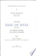 L'inventeur Isaac de Rivaz (1752-1828)