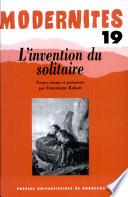 L'invention du solitaire