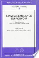 L'invraisemblance du pouvoir