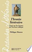 L'ironie littéraire