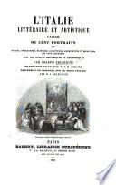 L'Italie littéraire et artistique ... par J. Z. Traduction Française par M. Ubicini, précédée d'un discours sur le génie Italien par E. J. Delécluze