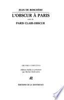 L'obscur à Paris