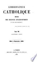 L'Observateur catholique