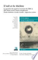 L'oeil et le théâtre