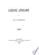 L'Oeuvre africaine