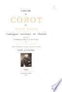 L'oeuvre de Corot: Catalogue des dessins et des estampes originales. Expositions et ventes de Corot