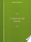 L'oeuvre de Corot