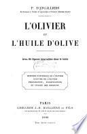 L'olivier et l'huile d'olive
