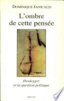 L'ombre de cette pensée