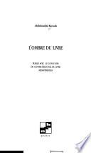L'ombre du livre