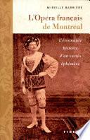 L'Opéra français de Montréal, 1893-1896