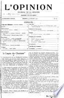 L'Opinion