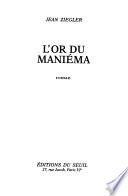 L'or du Maniéma