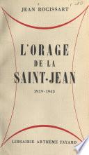 L'orage de la Saint-Jean