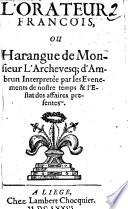L' ORATEUR FRANCOIS