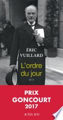 L'ordre du jour