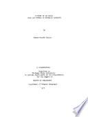 L'Ordre et le chaos dans les romans de Nathalie Sarraute
