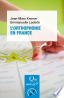 L'Orthophonie en France