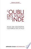 L'oubli des villes de l'Inde