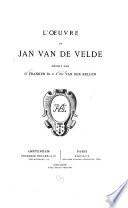 L'œuvre de Jan van de Velde
