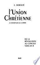 L'union chrétienne à Fontenay-le-Comte