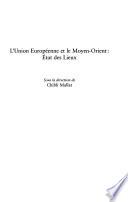 L'Union européenne et le Moyen-Orient