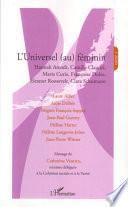 L'universel (au) féminin