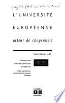 L'Université européenne, acteur de citoyenneté