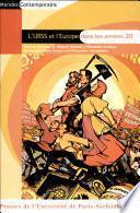L'URSS et l'Europe dans les années 20