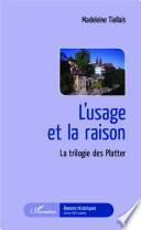 L'usage et la raison