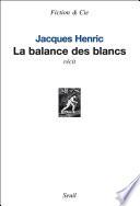 La Balance des blancs