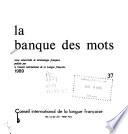 La Banque des mots