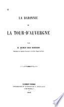 La Baronnie de La Tour-d'Auvergne