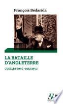 La bataille d'Angleterre
