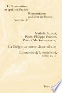 La Belgique entre deux siècles