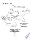 La Belgique et l'Allemagne