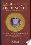 La Belgique fin de siècle