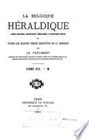 La Belgique héraldique